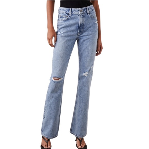 Rails the sunset high rise slim flare Distressed Jeans size 26 - Picture 1 of 7
